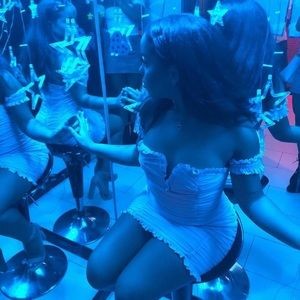 Pretty Ruffled Pink Dress